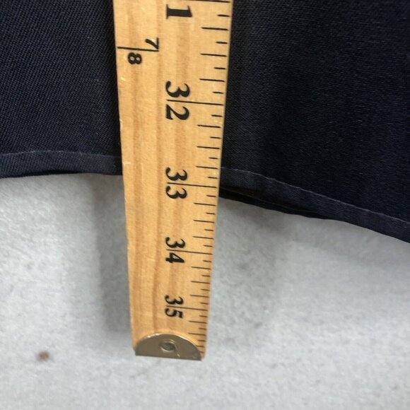 Vintage Pioneer Wear Blazer Mens 48 Navy Blue Western Sport Coat Jacket Office - Picture 4 of 16